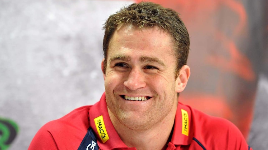 Queensland Reds captain James Horwill