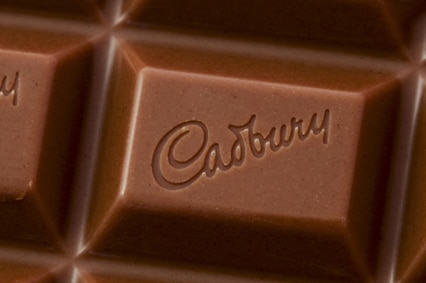 Cadbury chocolate blocks.
