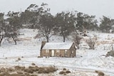 Snow covers the terrain at Jindabyne in June.