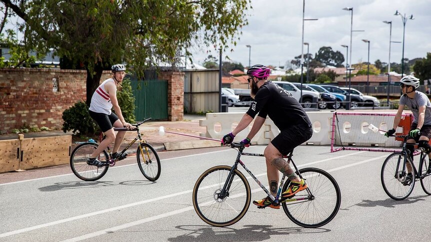 Bike Polo at Vic Park Car Free Day