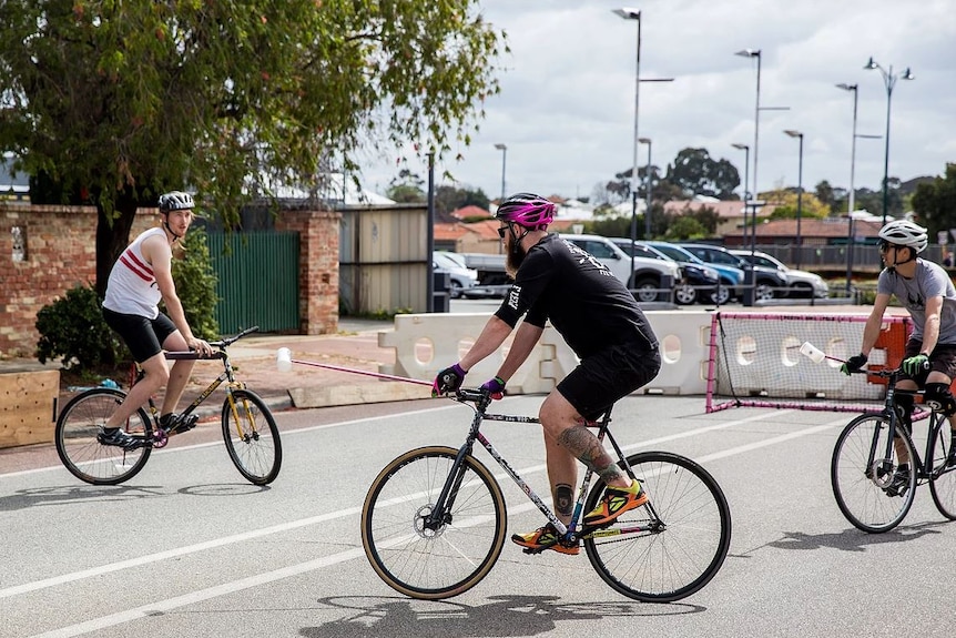 Bike Polo at Vic Park Car Free Day