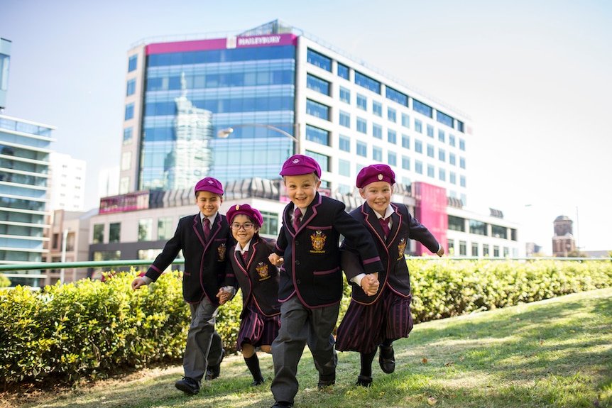 Haileybury College's 'vertical' campus in Melbourne's CBD.