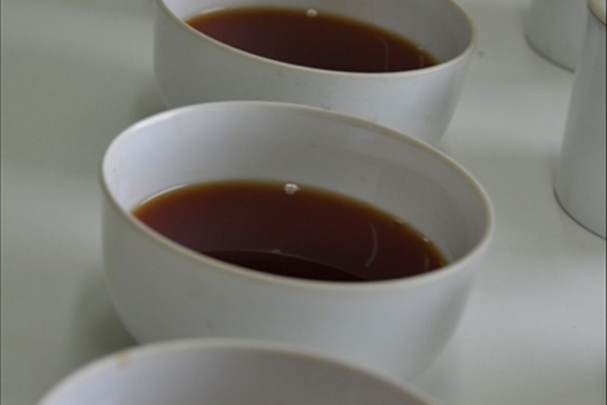 Tea in bowls