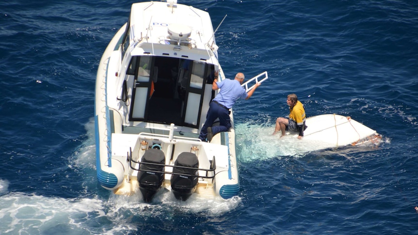 WA police rescue fisherman after 24-hour ordeal in water
