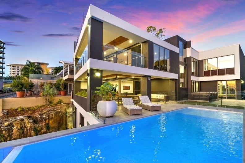 Chris Deutrom's three-storey property in Cullen Bay advertised on realestate.com.au