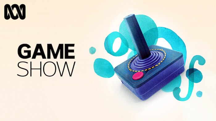 ABC Game Show promo image with stylised joy stick