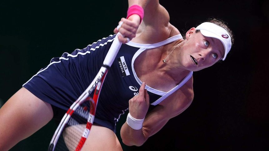 Season over: Stosur needed to win both her matches in Istanbul but fell at the first hurdle.