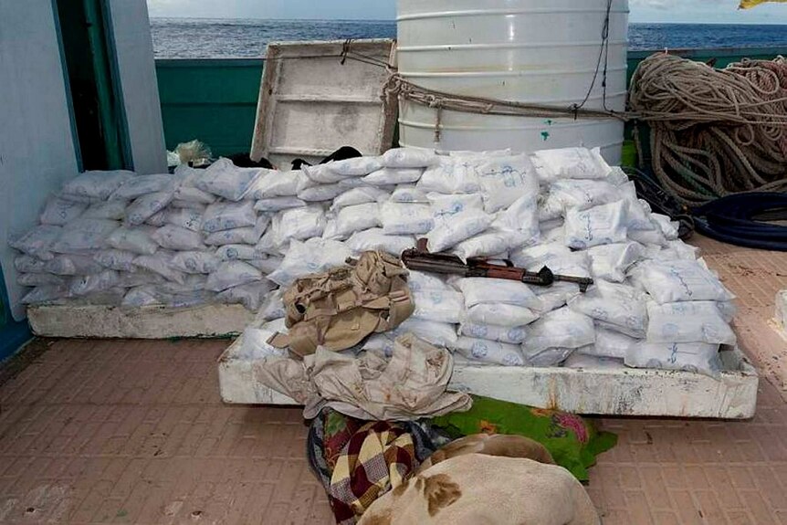 A 500 kg haul of heroin worth $100 million