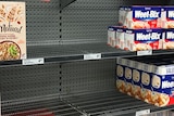 Woolworths shelves running low on stock