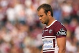 Vilified ... the Sea Eagles say Brett Stewart continues to be villified for alleged misconduct.