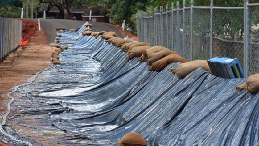 Pallet barrier system in Charleville