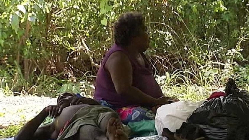 Homeless people in Darwin