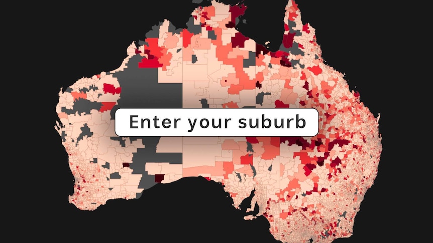 Image showing Australia's expanding insurance red zones