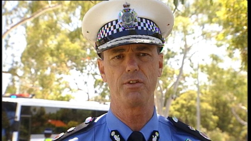 Police Commissioner Karl O'Callaghan