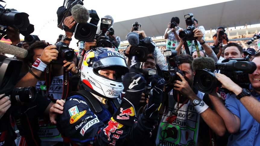 Back-to-back: Sebastian Vettel becomes just the ninth driver to win consecutive F1 championships.