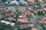Aerial view of a north Brisbane suburb