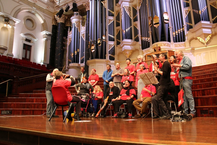 Sydney Homeless Connect choir