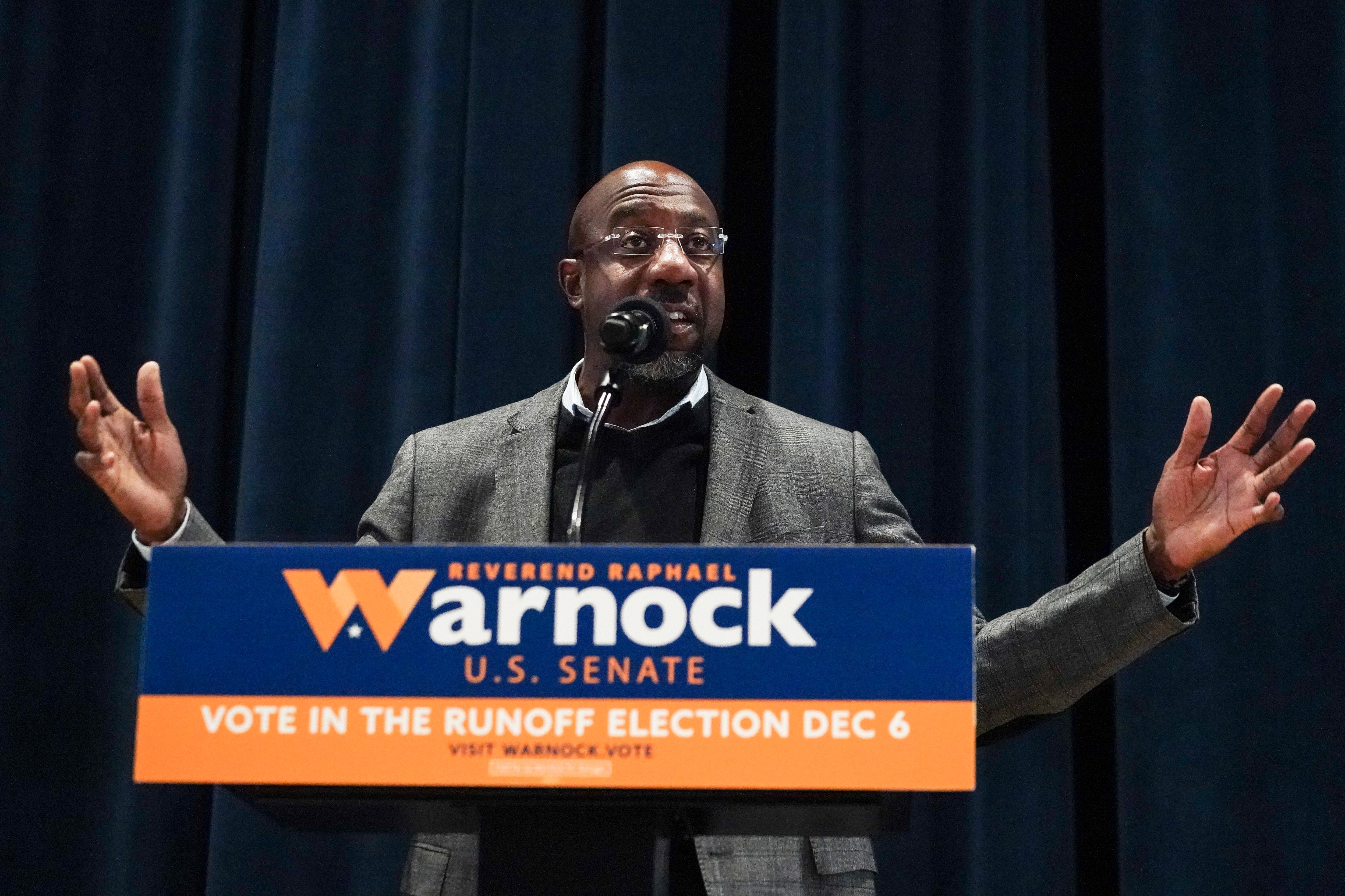 Democratic Senator Raphael Warnock Defeats Republican Herschel Walker ...