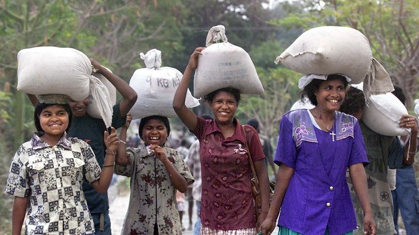 East Timorese refugees