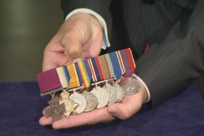 Private William Jackson's medals