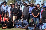 Traditional owners gather at a full Northern Land Council (NLC) meeting in Katherine.