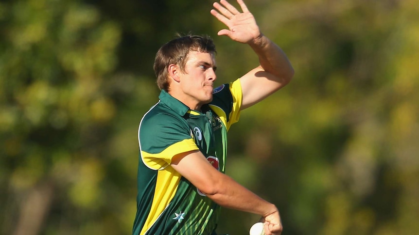 Cameron Boyce in action for Australia A