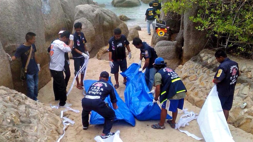 Bodies of British tourists found on Thai beach