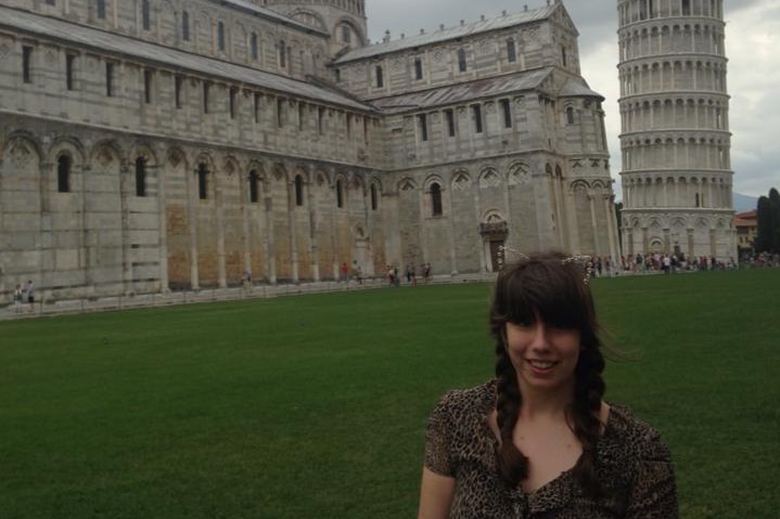 Masa Vukotic's social media profile picture shows her travelling in Italy.