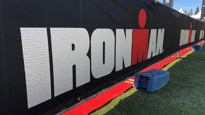The logo for Ironman Australia.