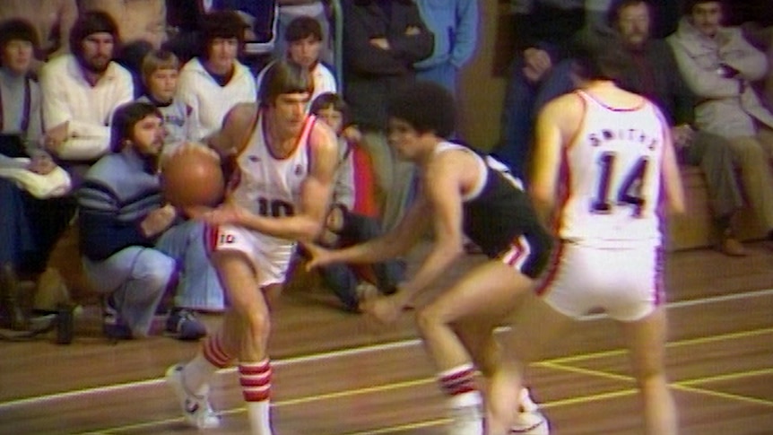 West Adelaide Bearcats playing in 1980 NBL Grand Final