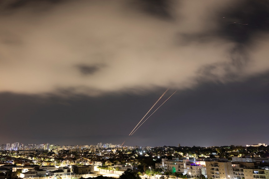 Israel intercepts objects over airspace