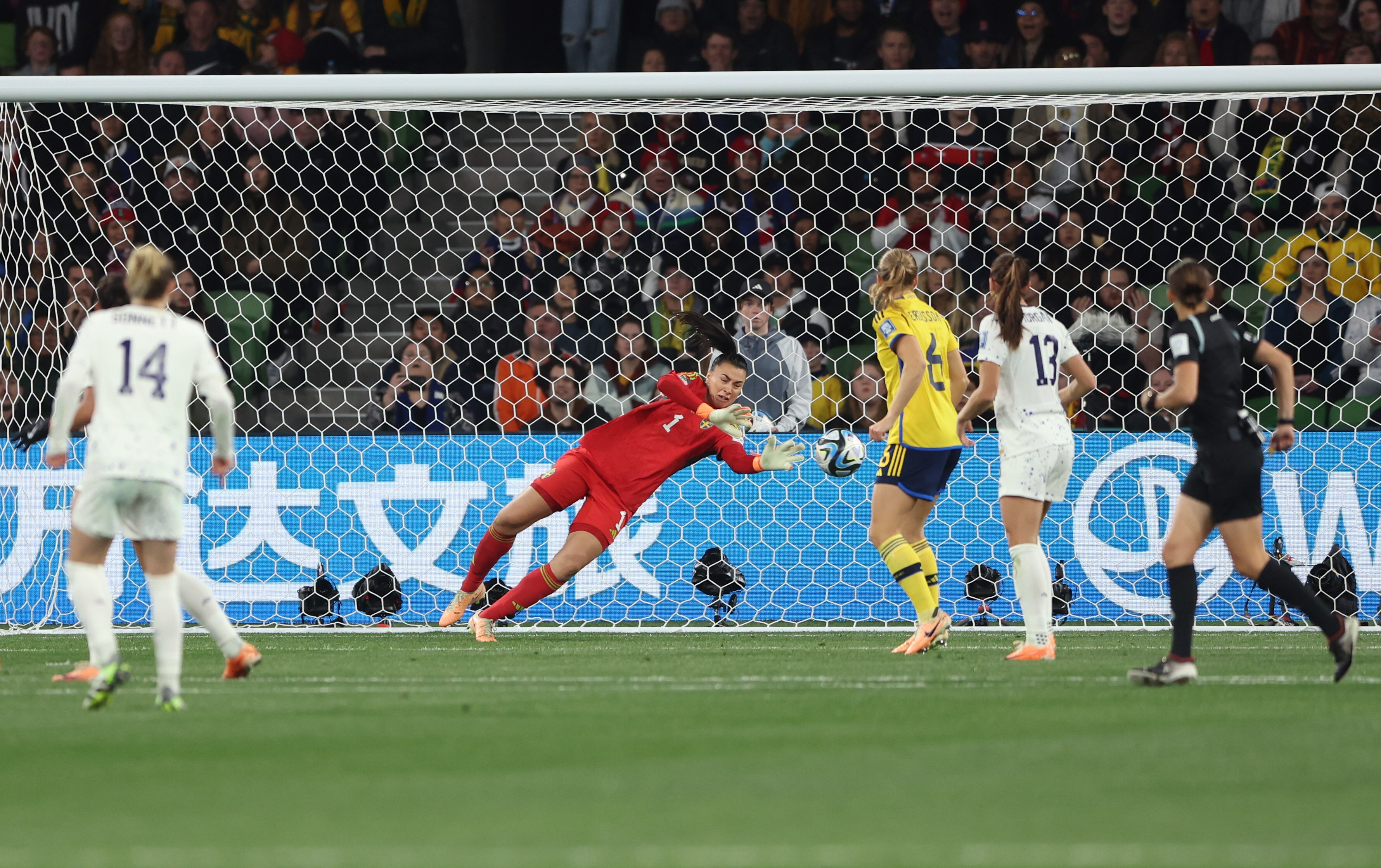 Sweden beats USA on penalties in Women's World Cup round of 16