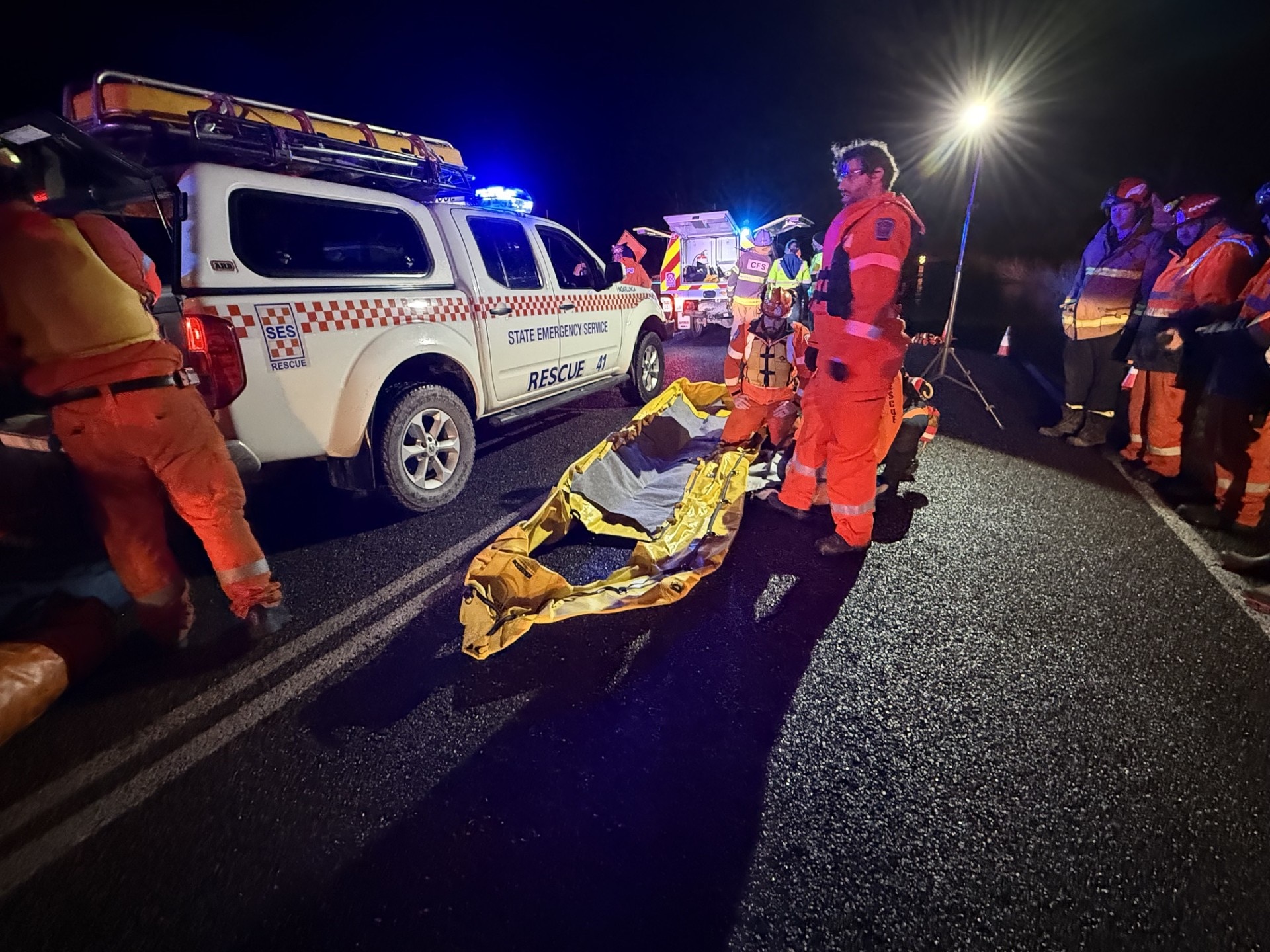 Man rescued from flood waters as SA wild weather leaves trail of damage