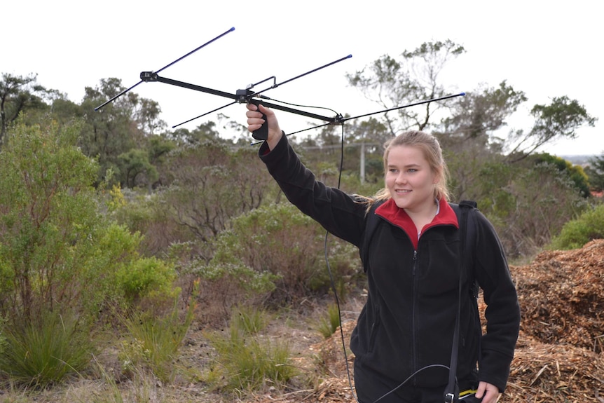 UWA PhD student Bronte Van Helden