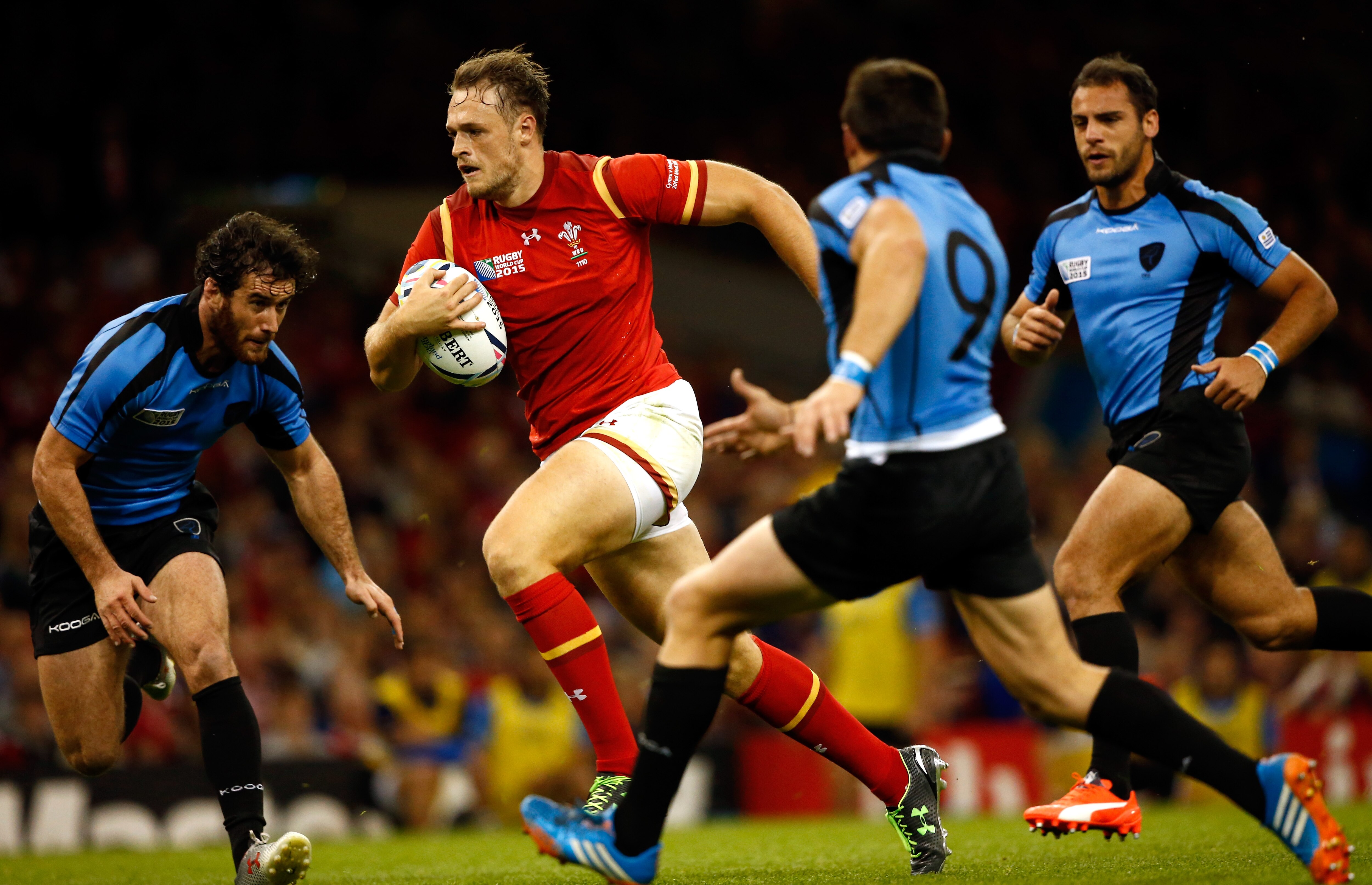 Rugby World Cup: Wales thump Uruguay 54-9 as Cory Allen hat-trick ...