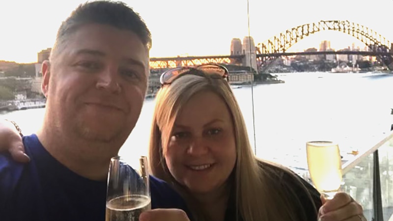 Alyssa and Pete Kent enjoying life in Sydney before her illness