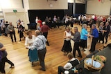 The Yackandandah old time dancers in action.