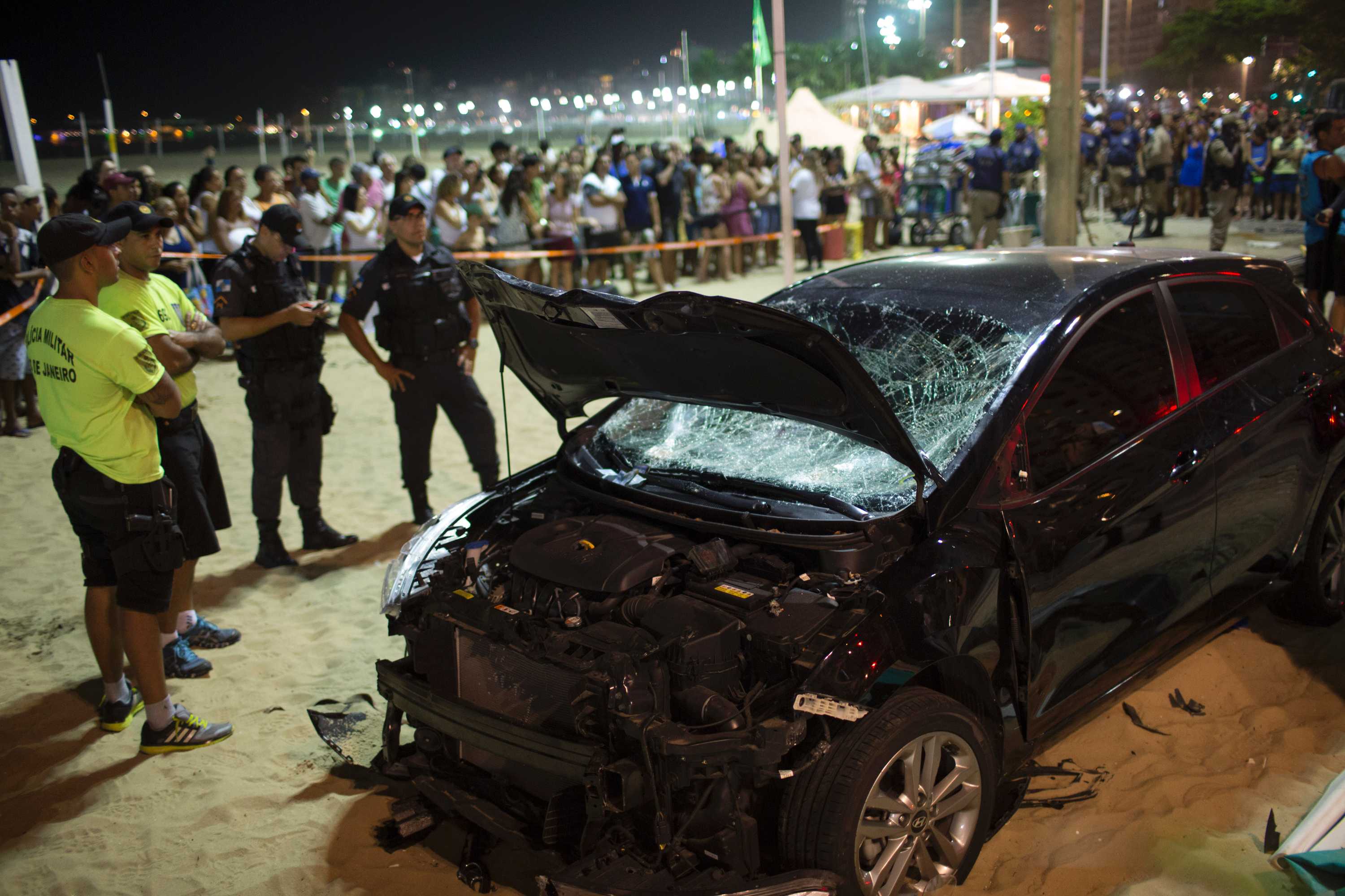 Baby Killed As Car Drives Into Crowd At Copacabana Beach In Rio De ...