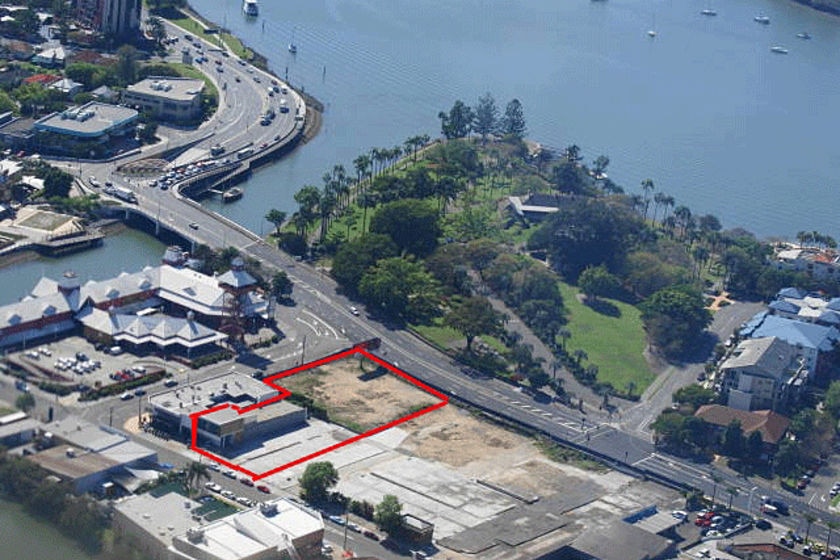 Proposed footprint of the ABC site at Newstead