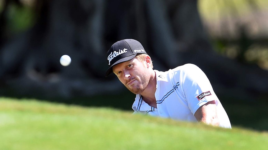 Andrew Dodt during the third round of the Australian PGA