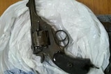 Gun seized during police raids in the Hunter.