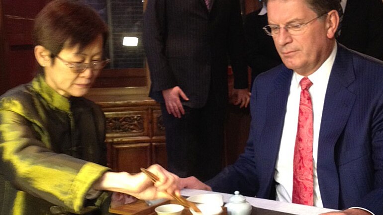 Ted Baillieu launches his China trade mission.