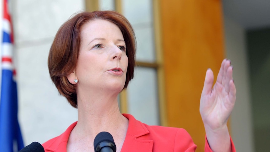 A-grade performance: Prime Minister Julia Gillard.