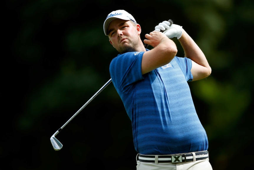 Leishmann hits a shot at Firestone