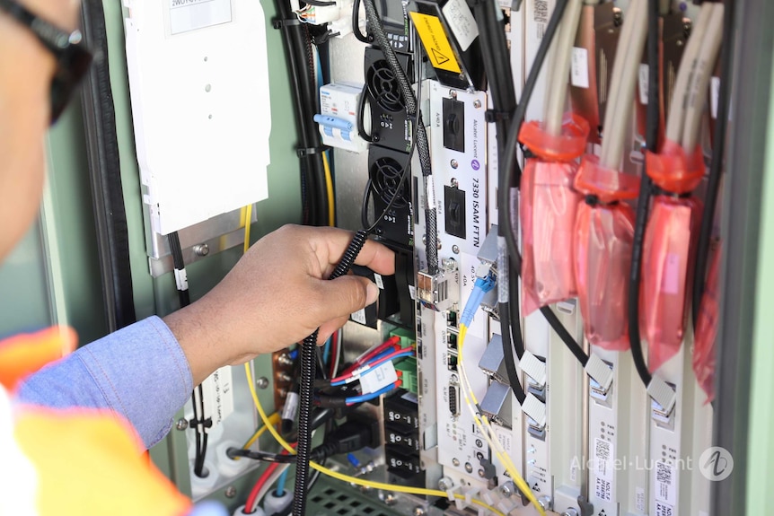 NBN fibre-to-the-node technology rollout