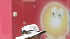 England coach Duncan Fletcher in the nets