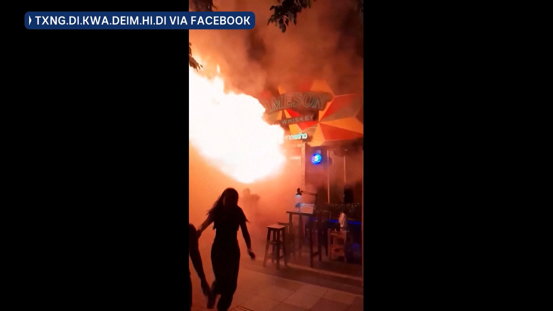 Video appears to show Thailand fire 'flashover' event, expert says