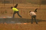 Spot fires break out in Tasmania's north