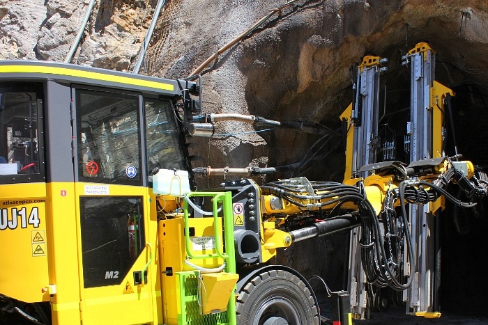 Jumbo ready at Perilya's North Mine