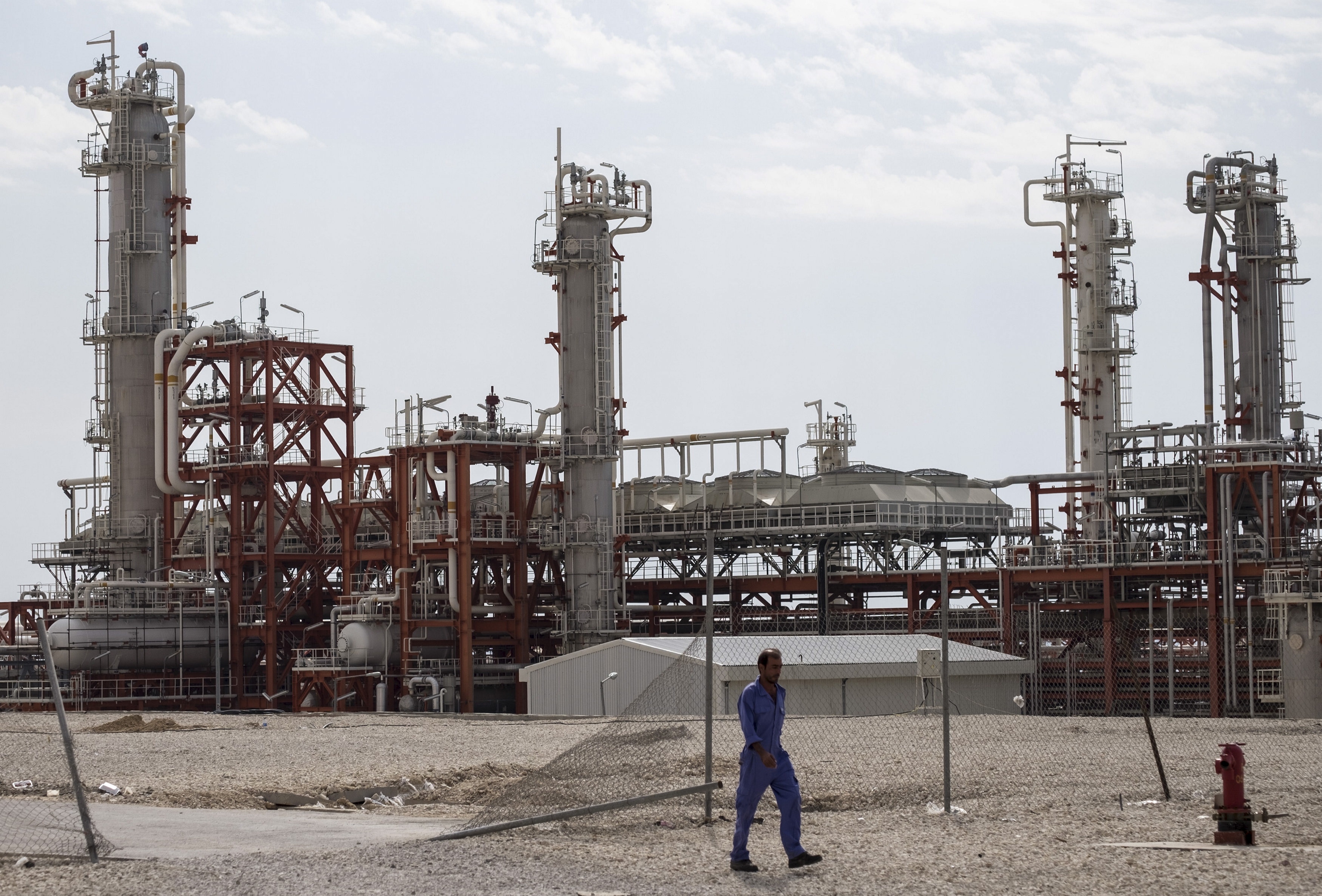 The South Pars/North Dome field is a natural gas condensate field located in the Persian Gulf